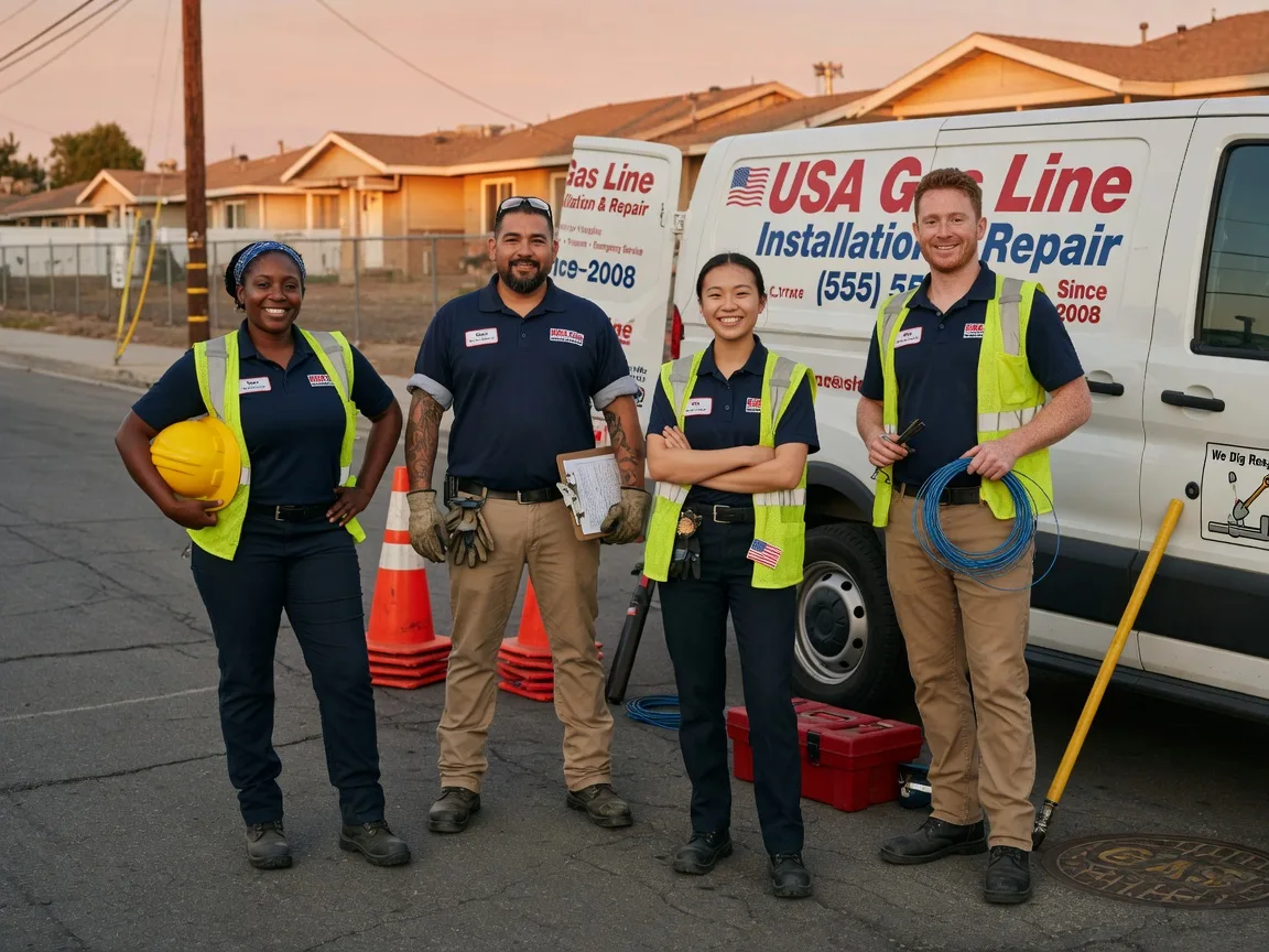 Gas Line Installation company in Arnold, NE